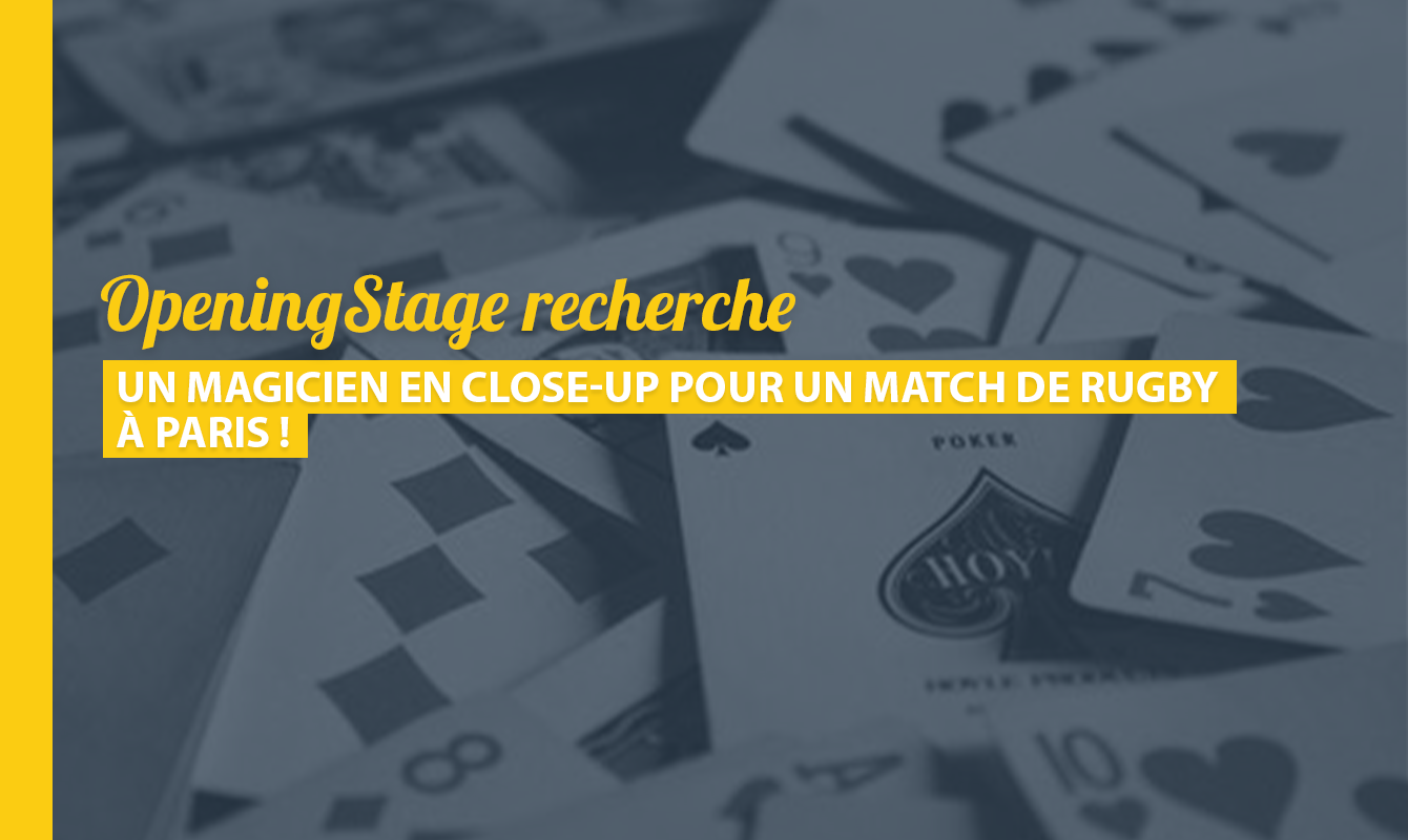 image de l'offre Un magicien en Close-Up pour un match de rugby !